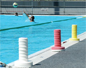 Ensemble de marques pour water-polo