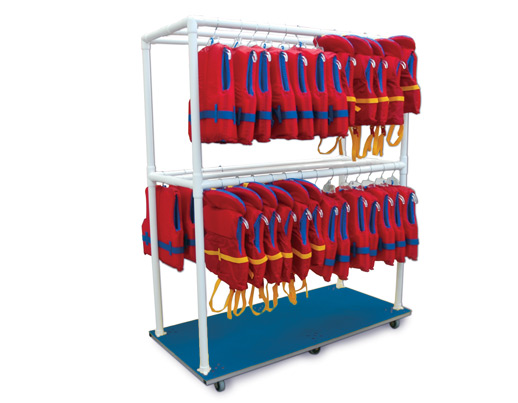 Vest Storage Cart