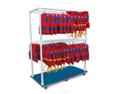 Vest Storage Cart